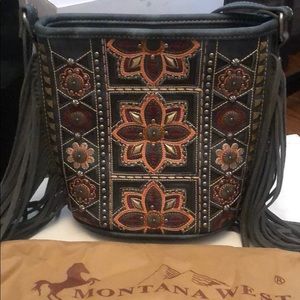 Montana west crossbody bag with fringe